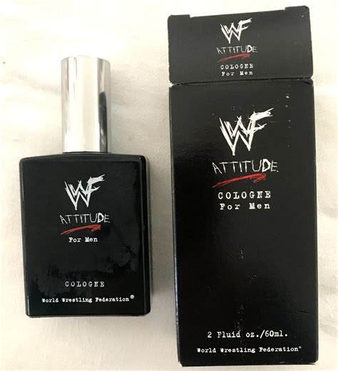 VINTAGE WWF ATTITUDE COLOGNE FOR MEN WORLD .